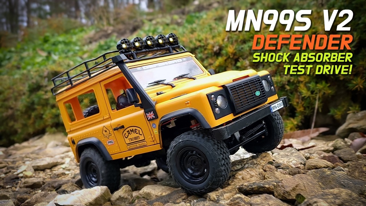 Rccars/Mn99s v2 오일쇽업쇼바 업그레이드 후 테스트주행! /Test drive after upgrading the mn99s v2 oil shock absorber!