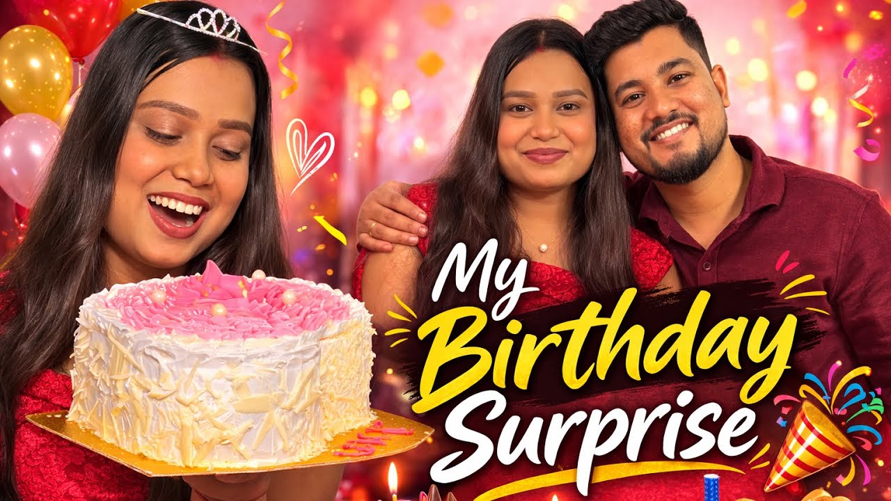 My Birthday Vlog 2026 🎉 | Surprise, Cake Cutting & Special Day Celebration