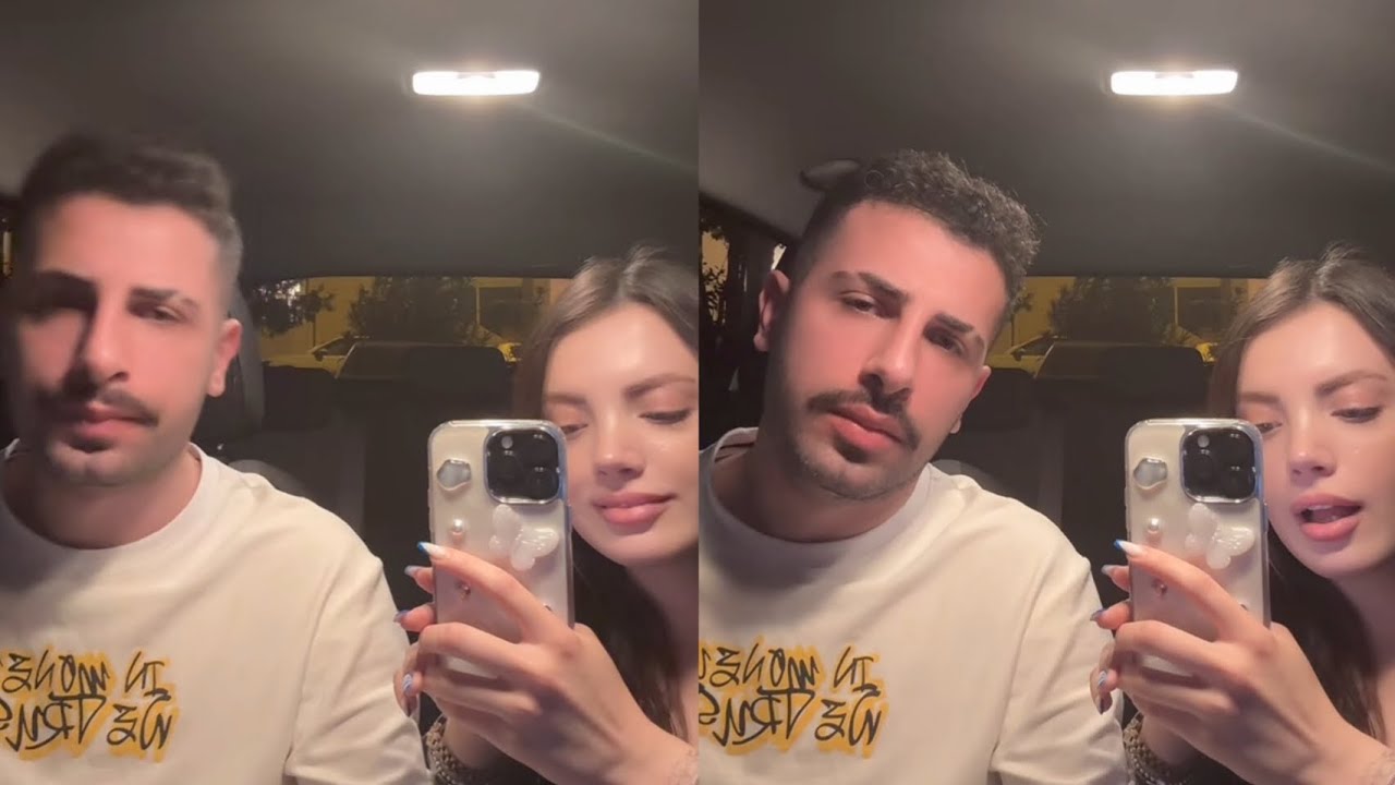 Sedat Polat & Elif Nur yel Tiktok yayını| arabada 😅 7 Mart Perşembe 2024