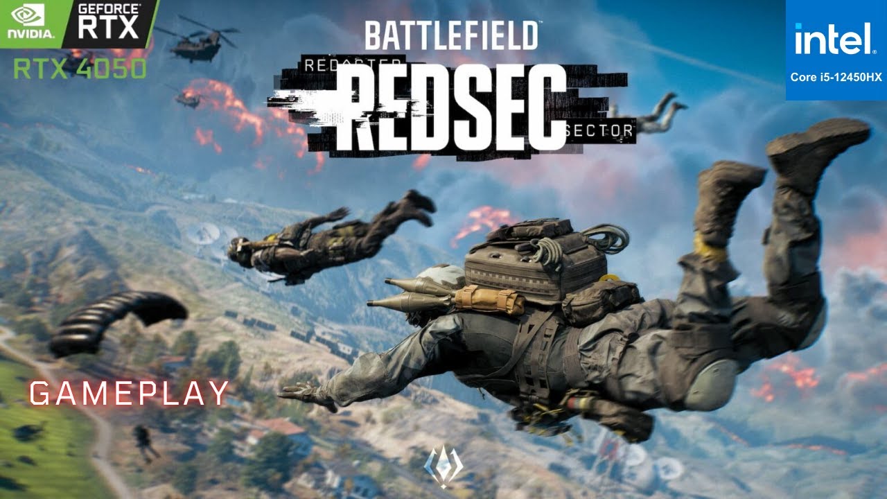 Battle Field 6 Redsec Gameplay test on RTX 4050.