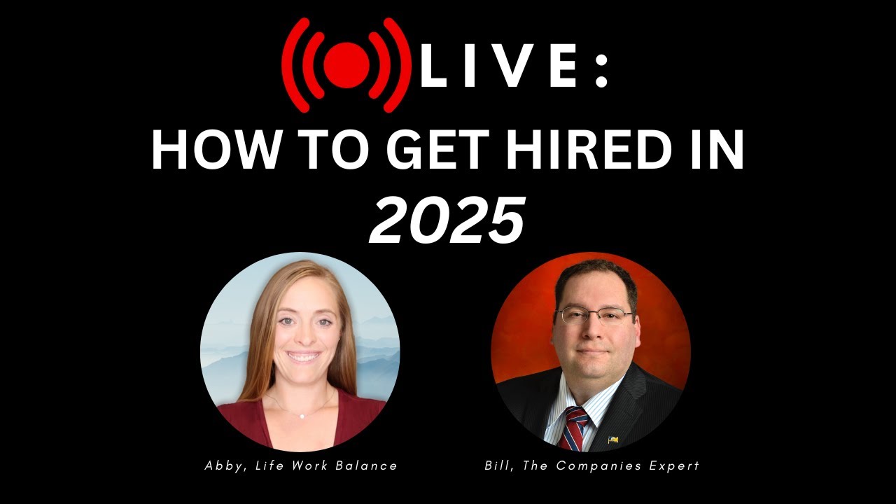Get Hired! Live Q&A Office Hours with 2 Career Experts (October 20th, 2025)