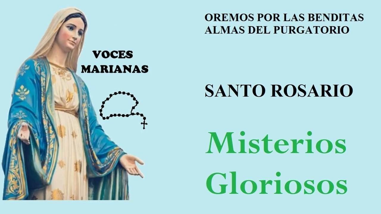 SANTO ROSARIO DE HOY Domingo 15 marzo 2026 | Misterios Gloriosos
