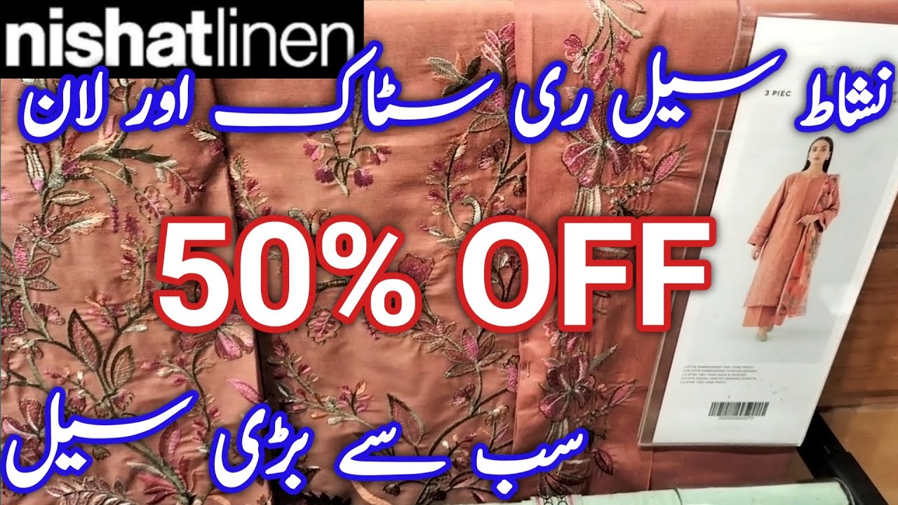 nishatlinen Sale Lawn & khaadar part 1
