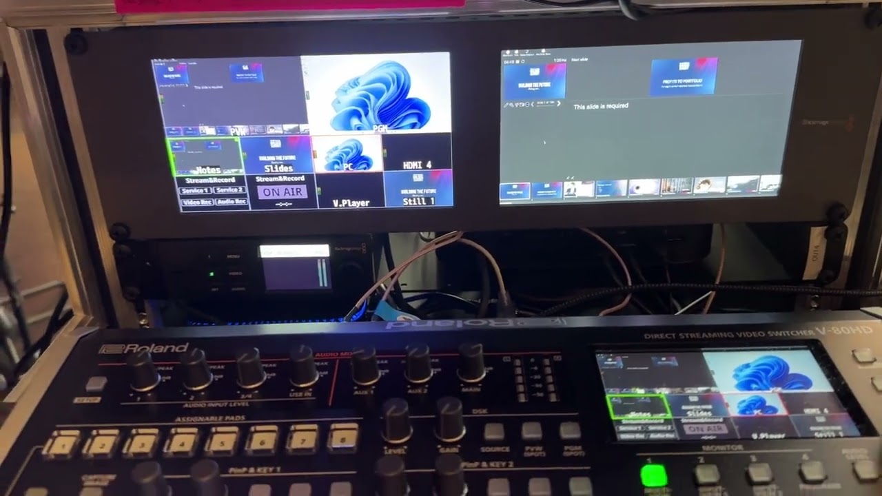 Quick Overview of Roland V-80HD Setup for Corporate Event