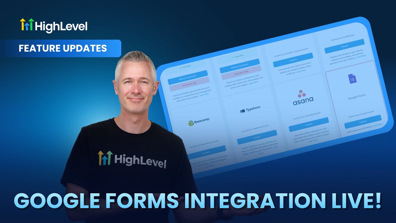 Интеграция с Google Forms теперь доступна в HighLevel!
