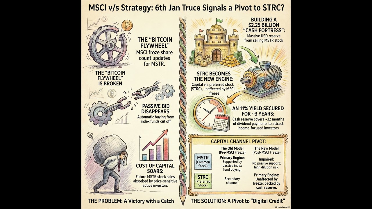 Strategy vs MSCI : 6 Jan 2026 truce signals a pivot to #STRC - which is a good thing !