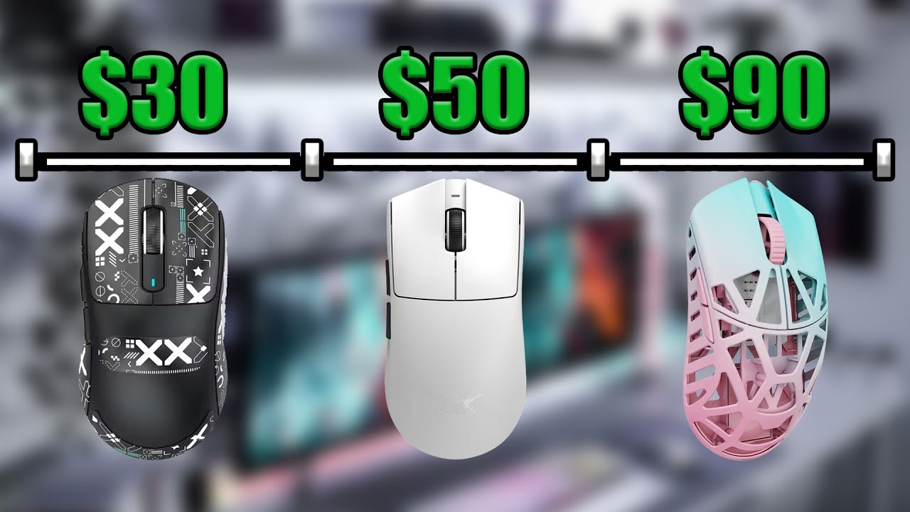 Los Mejores MOUSE GAMING Competitivos para 2025 - TODOS los PRESUPUESTOS