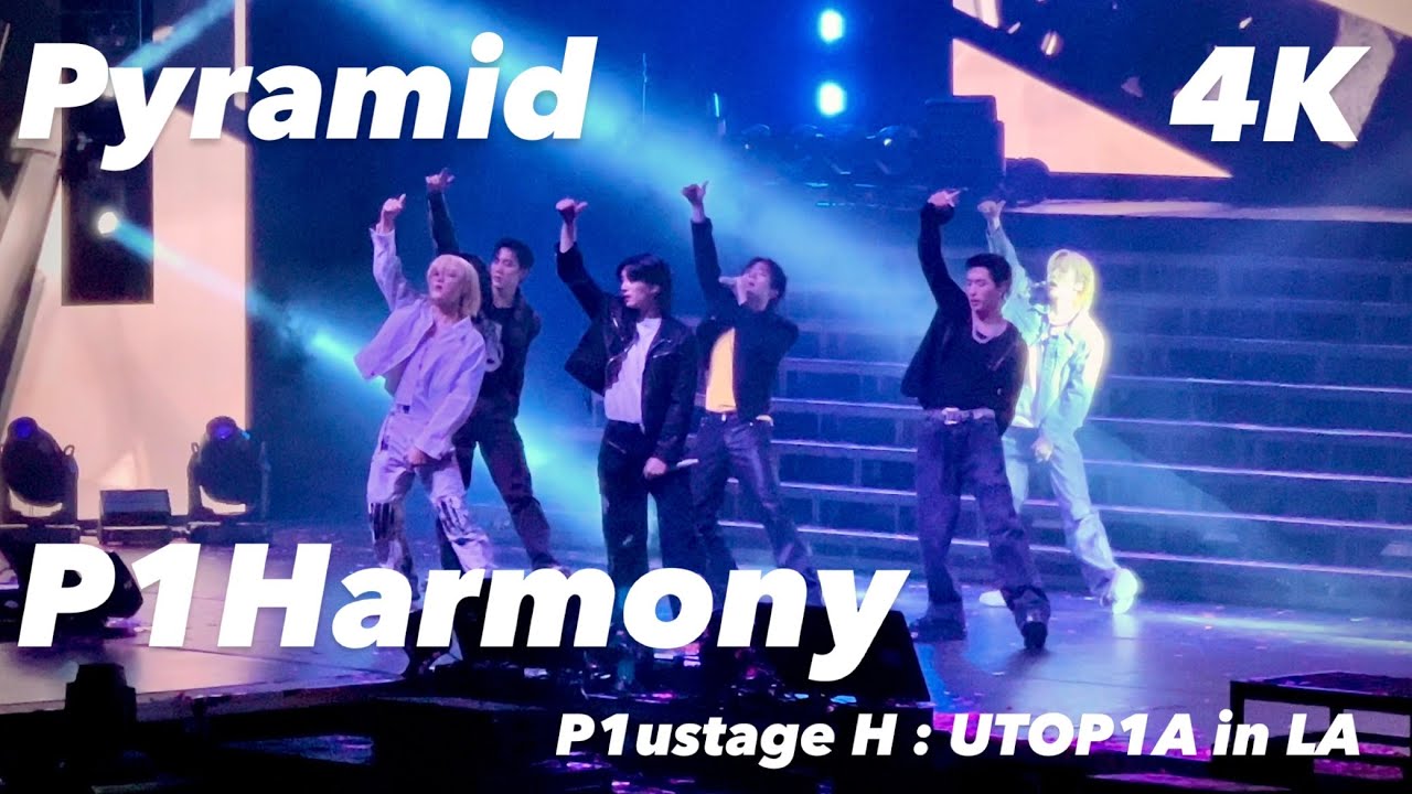 *4K* P1Harmony Pyramid P1ustage H : UTOP1A in LA