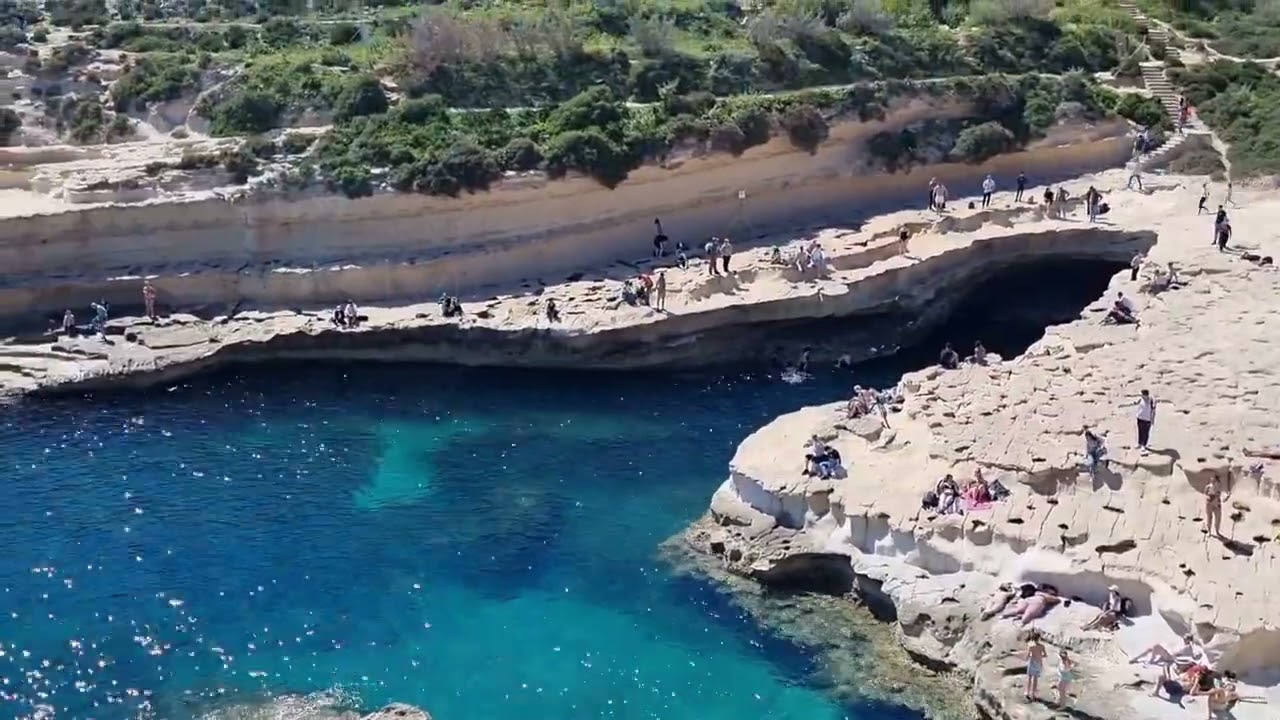 Walking from Marsaskala to Marsaxlokk, Malta, 17. March 2024