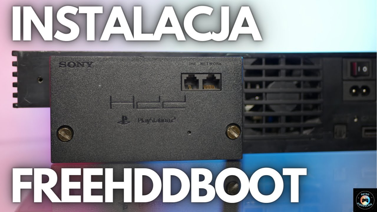 Instalacja FHDB na dysku twardym PlayStation 2 FAT