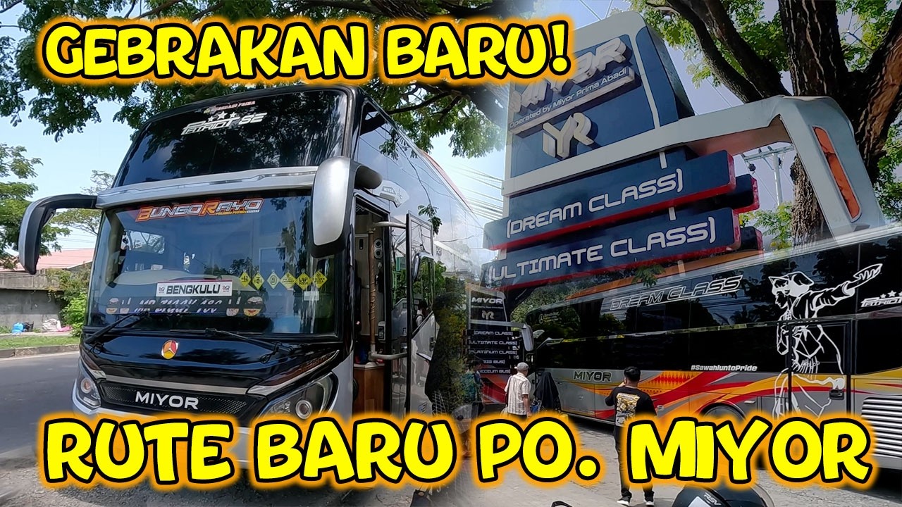 GEBRAKAN BARU! RUTE TERBARU MIYOR 2026 | MIYOR DREAM CLASS | ANDRE PRODUCTION CHANNEL