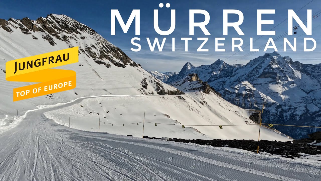 Mürren Skiing 2026 | Swiss Alps Ski Resort