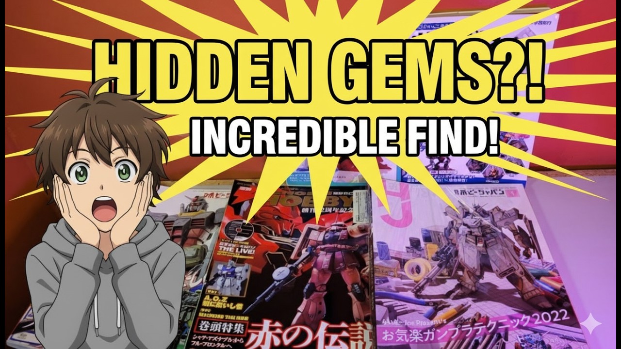 📦Surugaya Haul Unboxing: The Gunpla Books You Must See! (Secret Japanese Mags) 🇯🇵