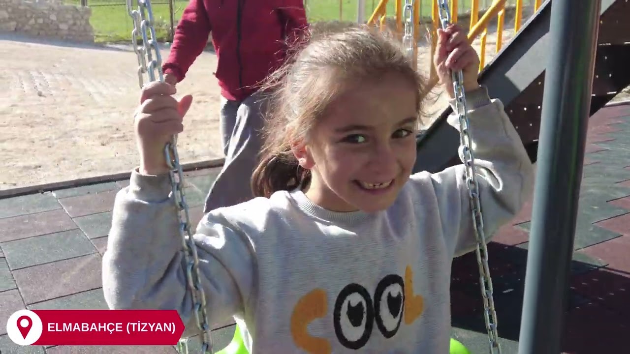 Elmabahçe (Tizyan) Mahallesinde Kilitli Parke Taşı ve Yeni Park Çalışması Yapıldı