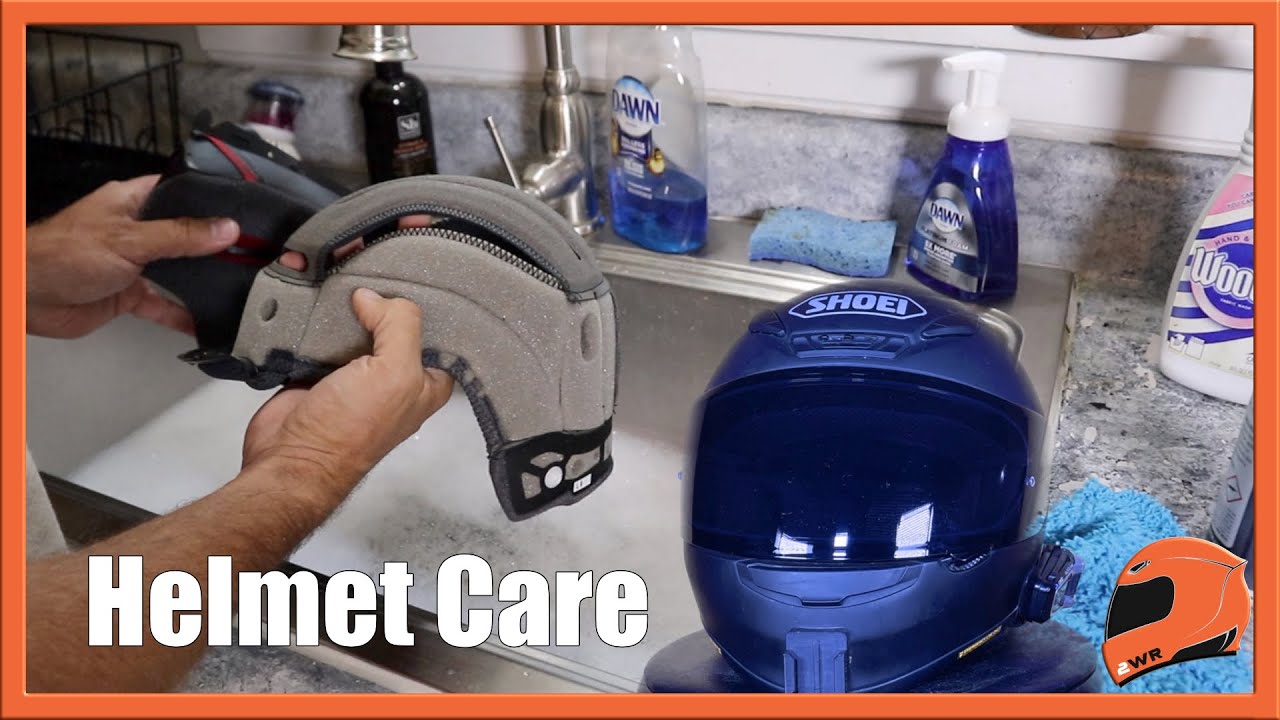 How to Clean your Motorcycle Helmet | Back in the Garage