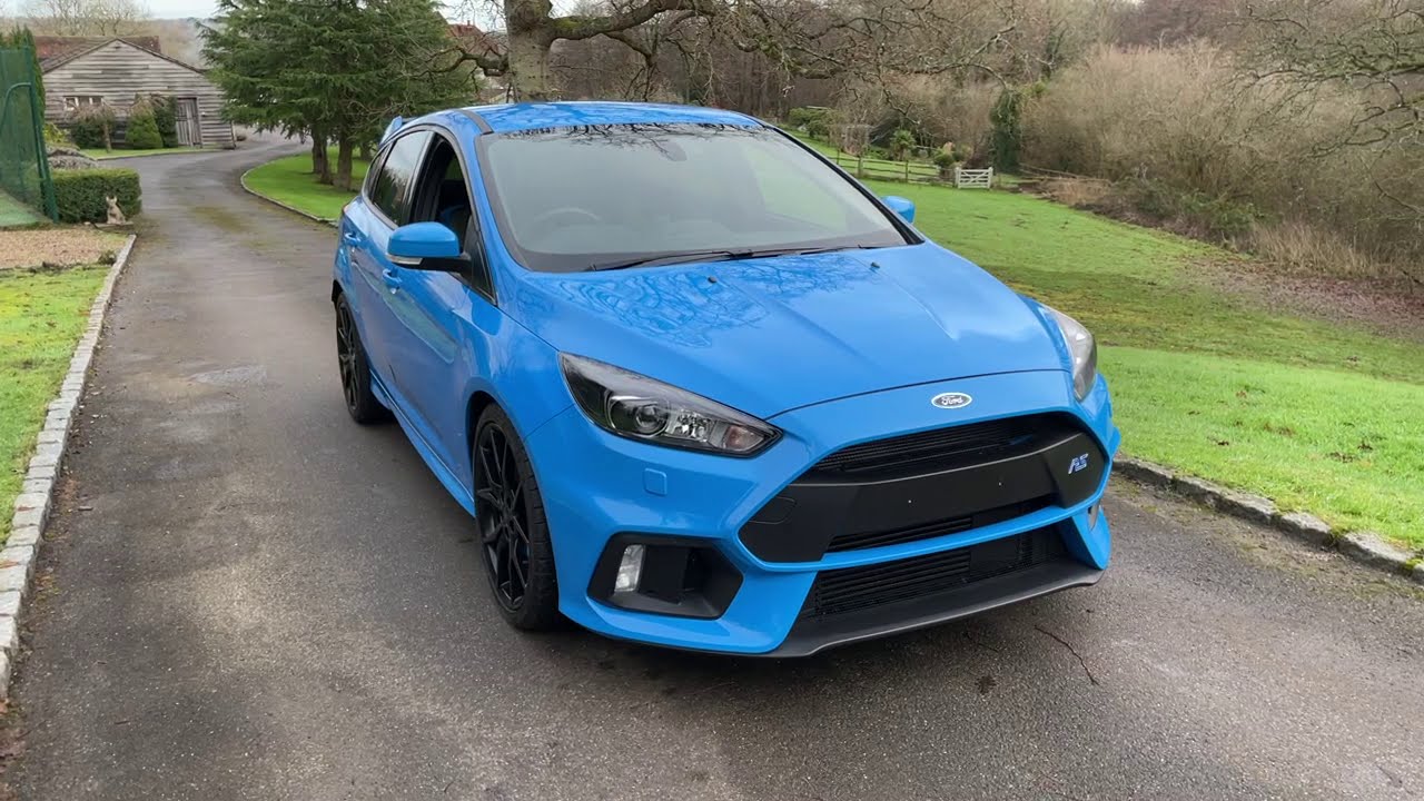 2017 Ford Focus RS Nitrous Blue