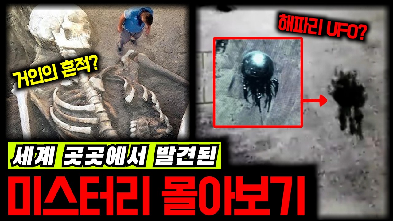 세계 곳곳에서 발견된 미스터리한 흔적들 [2월의 몰아보기][미스터리]