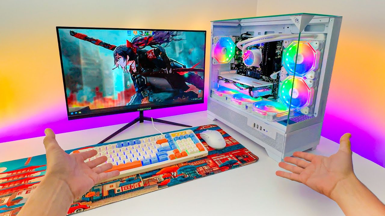 Montei o PC GAMER CUSTO BENEF&Iacute;CIO que RODA TUDO