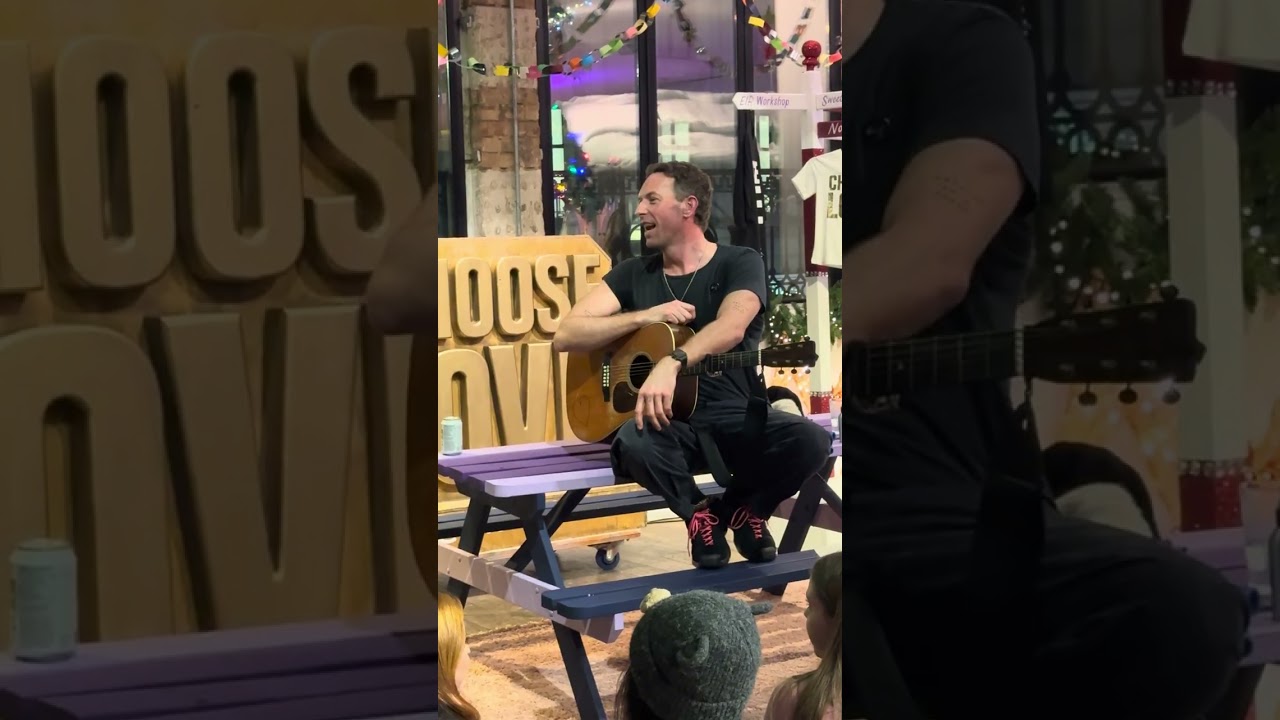 Live Coldplay Chris martin | acoustic a sky full of stars
