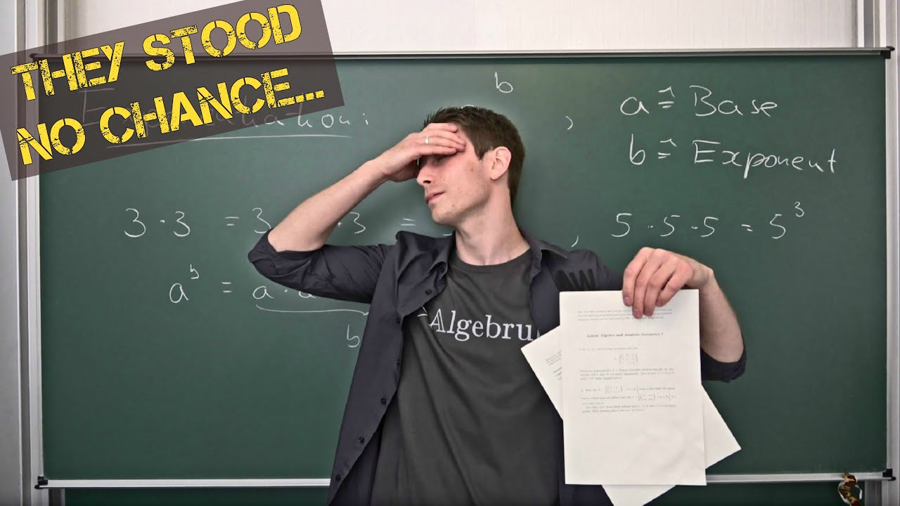 This Hard Linear Algebra Exam Crushed OVER 90% of All FIRST YEARS?!