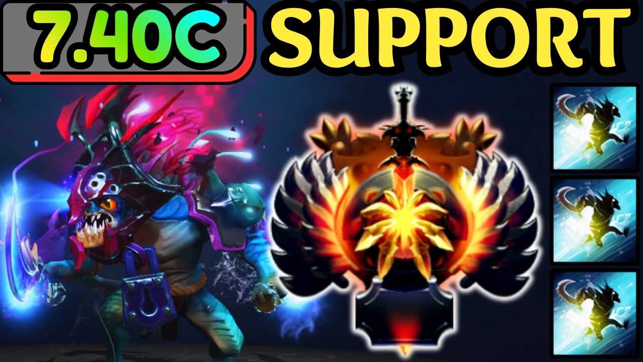 🔥 SLARK SUPPORT — HUNT & ESCAPE PERFECTLY 🔥 DOTA 2