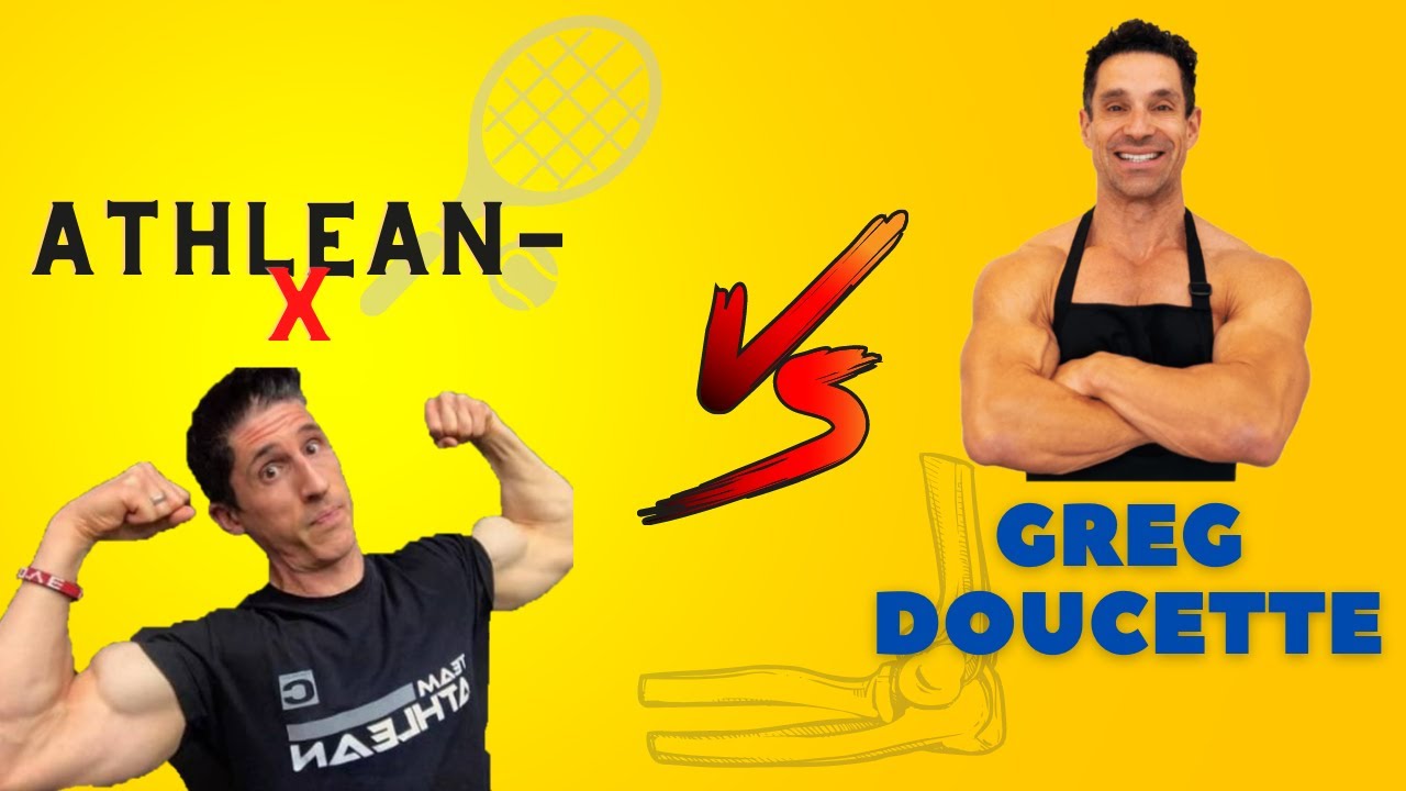 Greg Doucette vs Athlean-X || How to FIX Tennis Elbow || Who's right? [ANALYSIS]