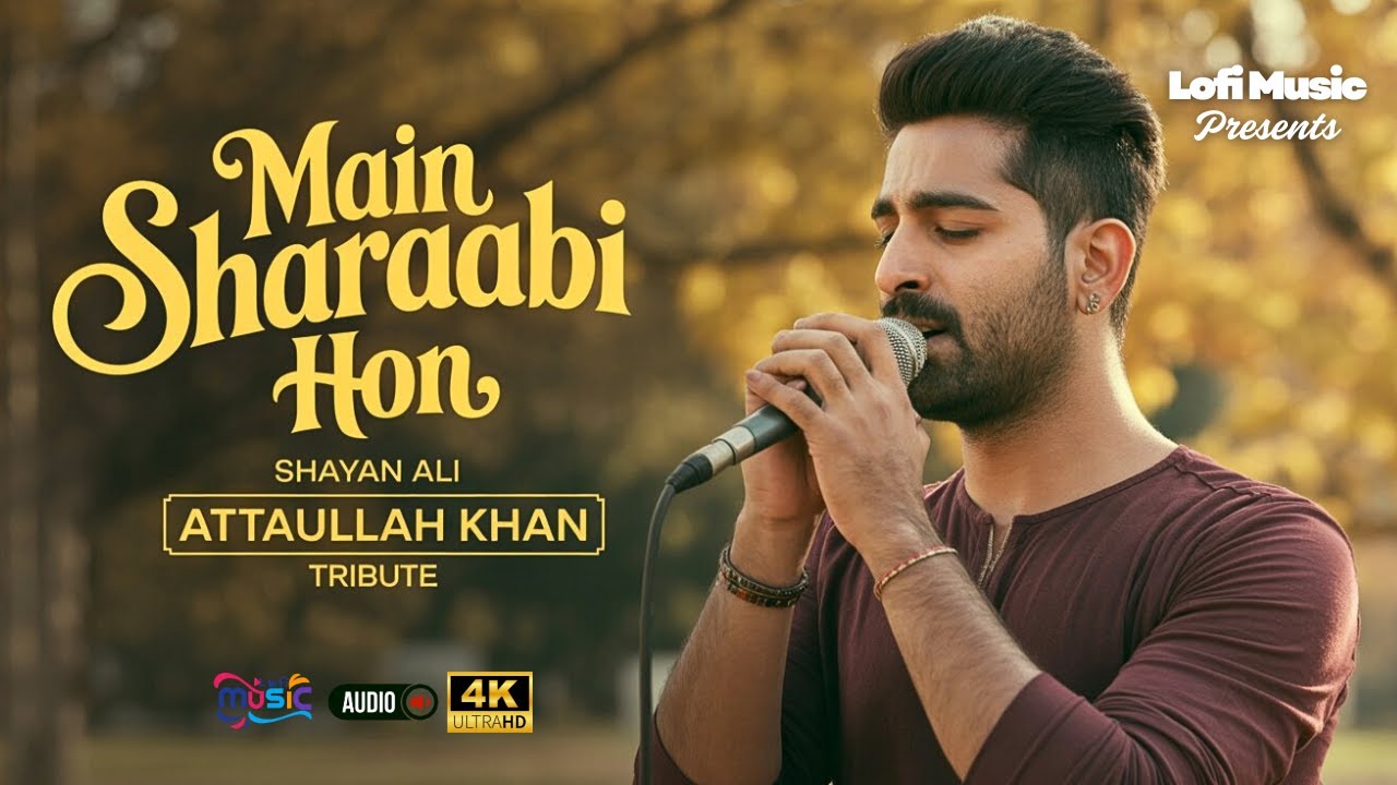 Main Sharaabi Hoon | Emotional Attaullah Khan Tribute | Shayan Ali Khan Heart-Touching Cover