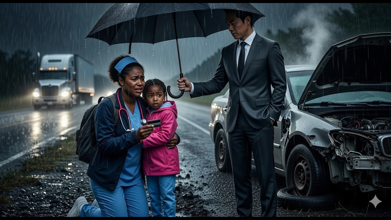 Stranded Single Mom/Nurse Accepts Help From a Stranger… Not Knowing He’s  Korean Mafia Boss