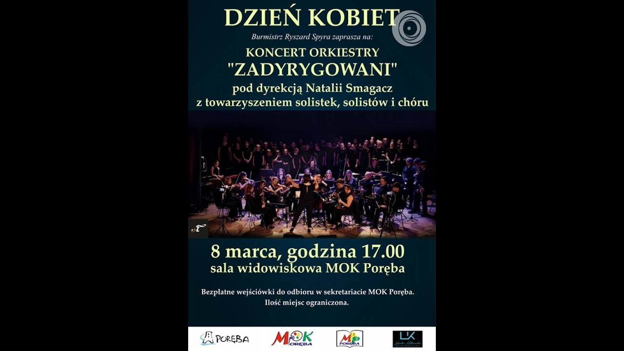 Koncert z okazji Dnia Kobiet w MOK Poręba