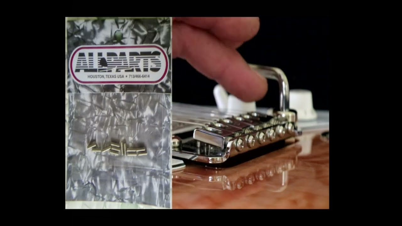 How to tune a Stratocaster or G&L Legacy and keep it tuned