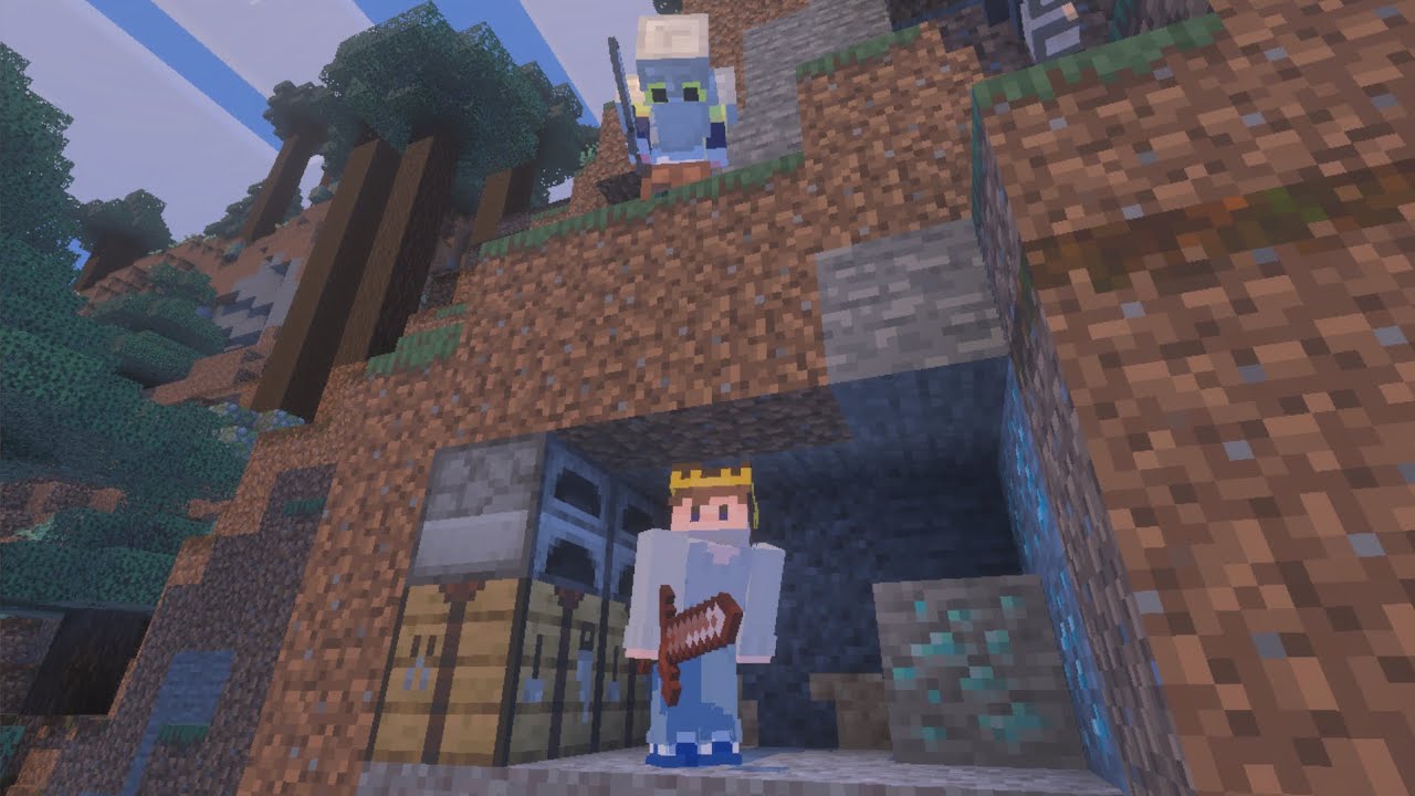Minecraft 1V1 Manhunt BEDROCK