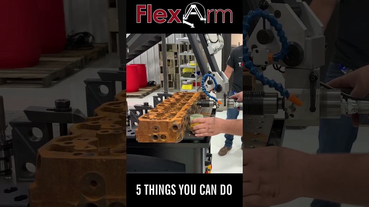 You can do more than just tapping with the FlexArm! #shorts #tappingmachine #manufacturing #fabshop
