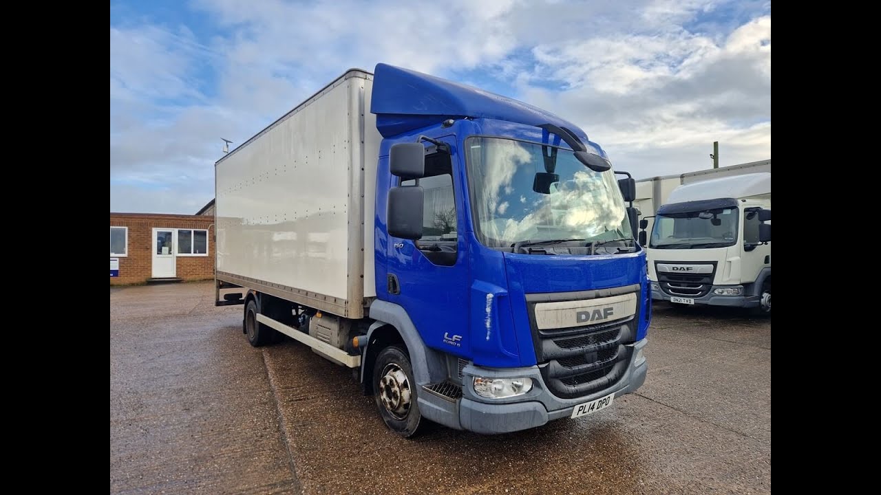 Daf LF 150, 2014, 20ft Box Body Truck, 306000 Kms, Nov 26 MOT
