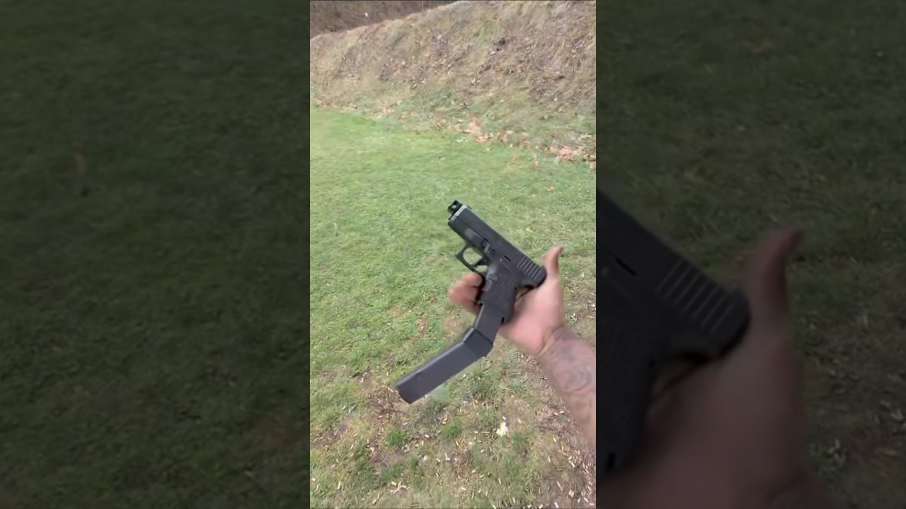 Glock 26 jest prawie dostrojony 🔥❗️ #castawayent #hoodgunsmith #gunsafety #notfullauto #blowup