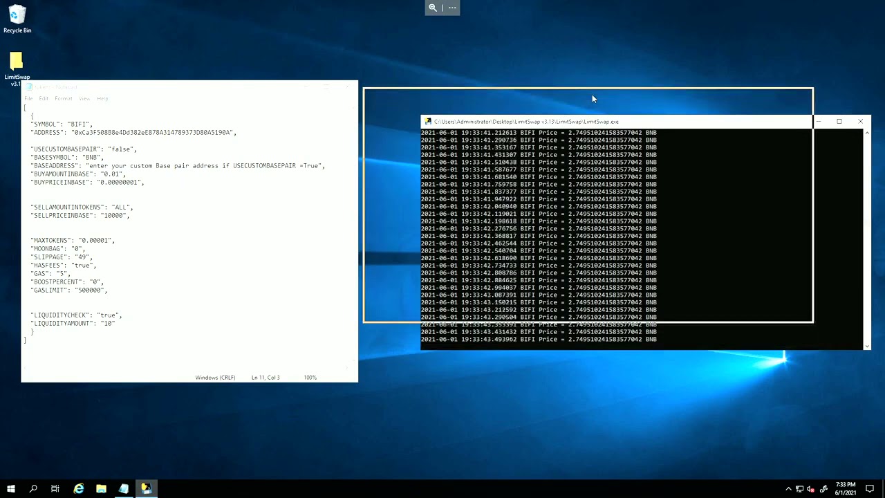 Trading Bot For PancakeSwap - How to Snipe new token listings using LimitSwap