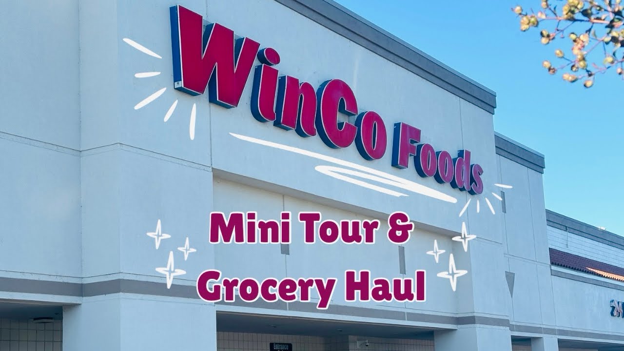 WinCo Foods - Mini Tour and Grocery Haul #groceryhaul #winco #food #groceryshopping 