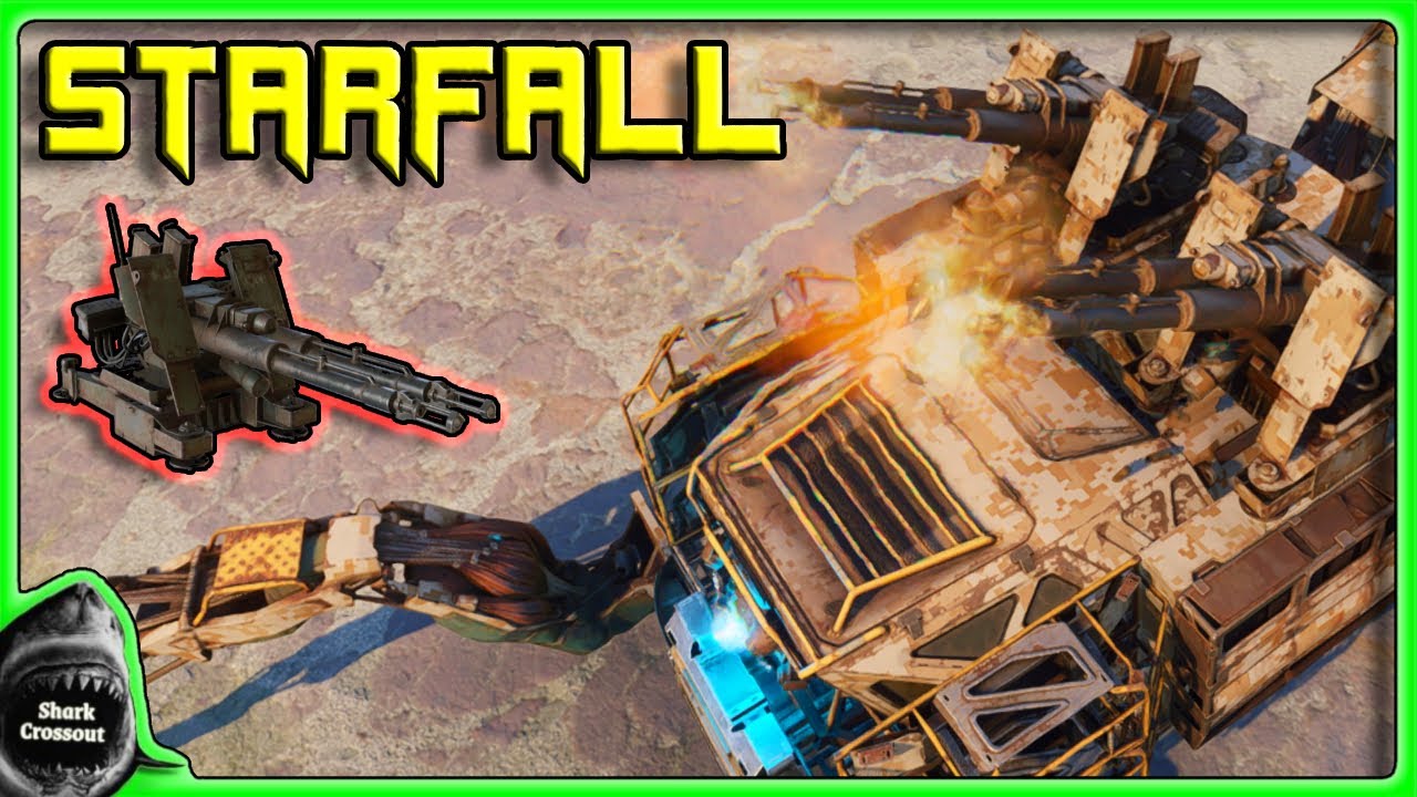 The Starfall - Heavy Aoe Autocannon [Crossout Gameplay ►255]