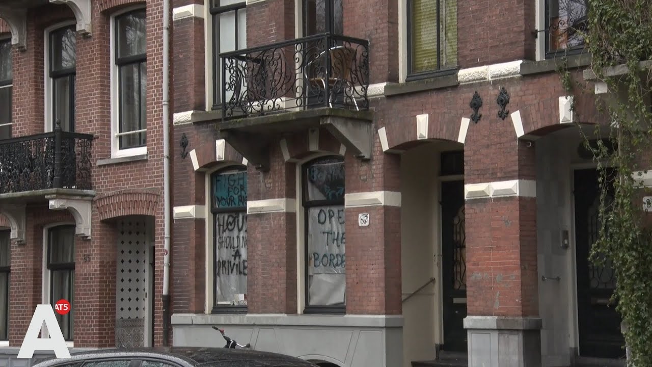 Gemengde reacties op kraak woning Sarphatipark