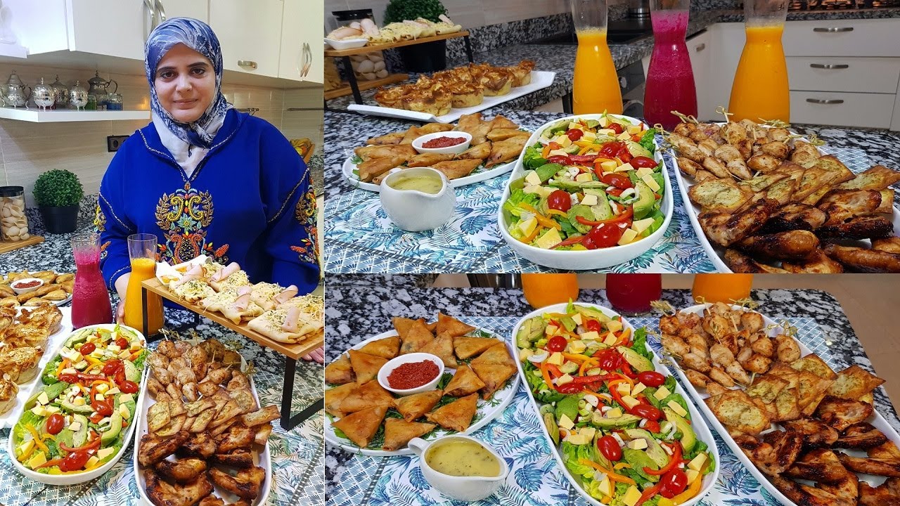 بروشيت لاداند بطريقة رائعة مع سلطات صيفية