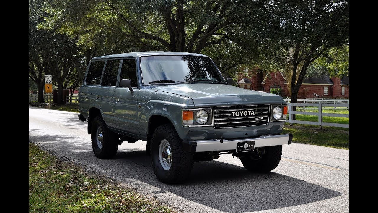 Frame Off Restored 1986 HJ60 Toyota Land Cruiser Diesel G Trim