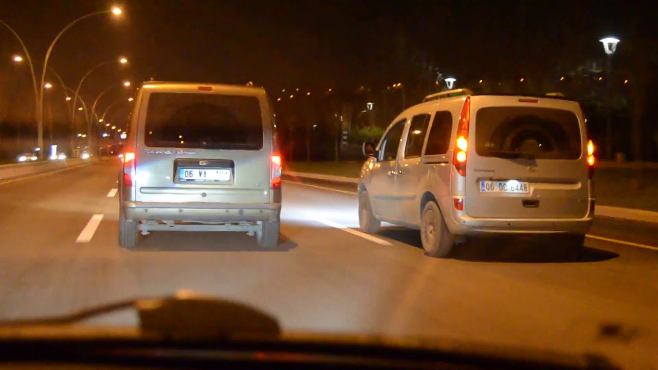 Renault Kangoo 1.5 dCi 105 HP  vs  Ford Connect 1.8 TDCİ 110 HP Rolling