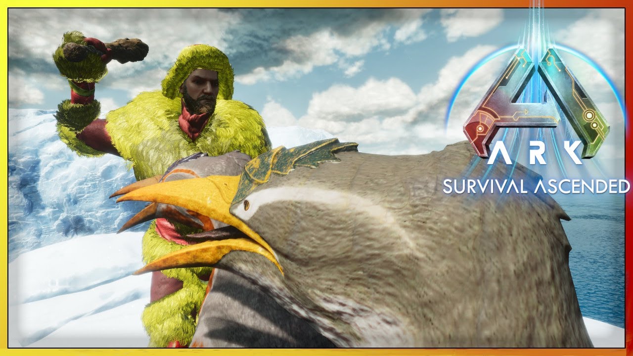 Penguin Juice freshly Squeezed Organic Polymer Harvesting Adventure!- ARK  Survival Ascended : EP 22