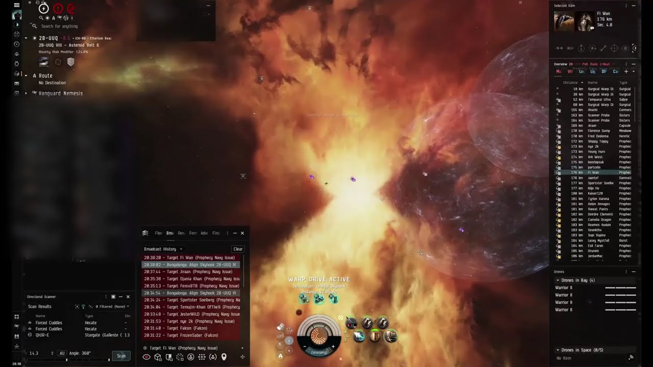 EVE Online | INIT ONI Roam 23.09.2025 &mdash; ONI | PH supers + Prophecy Navy | 3-way brawl with Goons