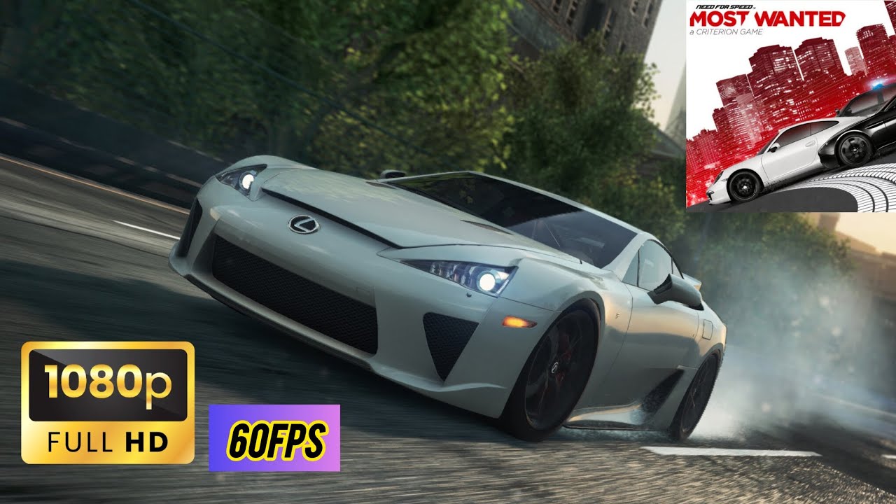 Need for Speed Most Wanted 2012: Погоня (Chase) Lexus LFA