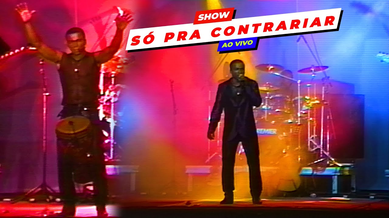 SHOW INÉDITO ao VIVO do Grupo SÓ PRA CONTRARIAR em 1997 PARTE 01