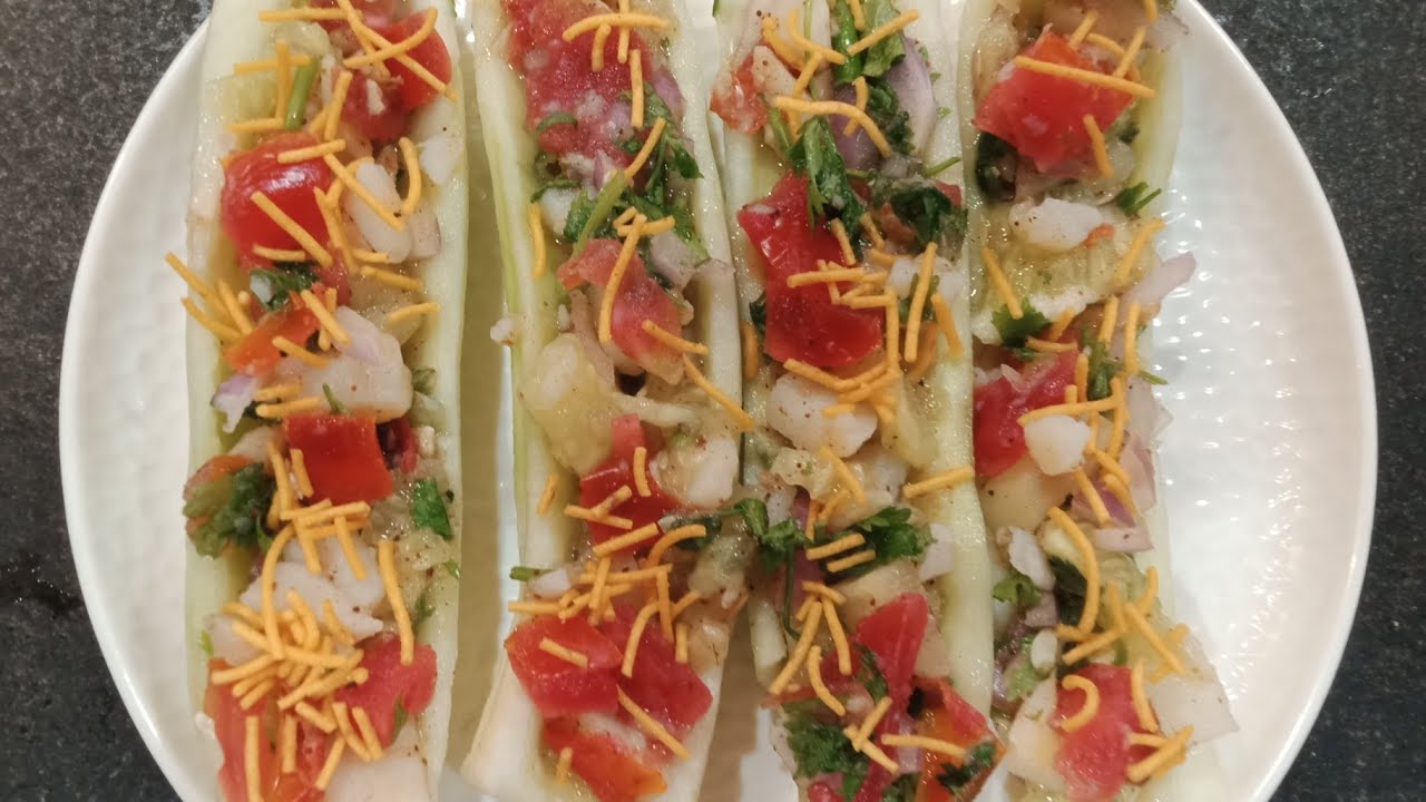 Cucumber Boat l Non Fire Cooking l Weight Loss Recipe l Instant Chaat l @cookwithmamtablog