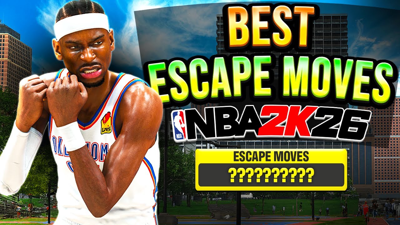 Best Dribble Moves on NBA 2K26 for Escape Moves