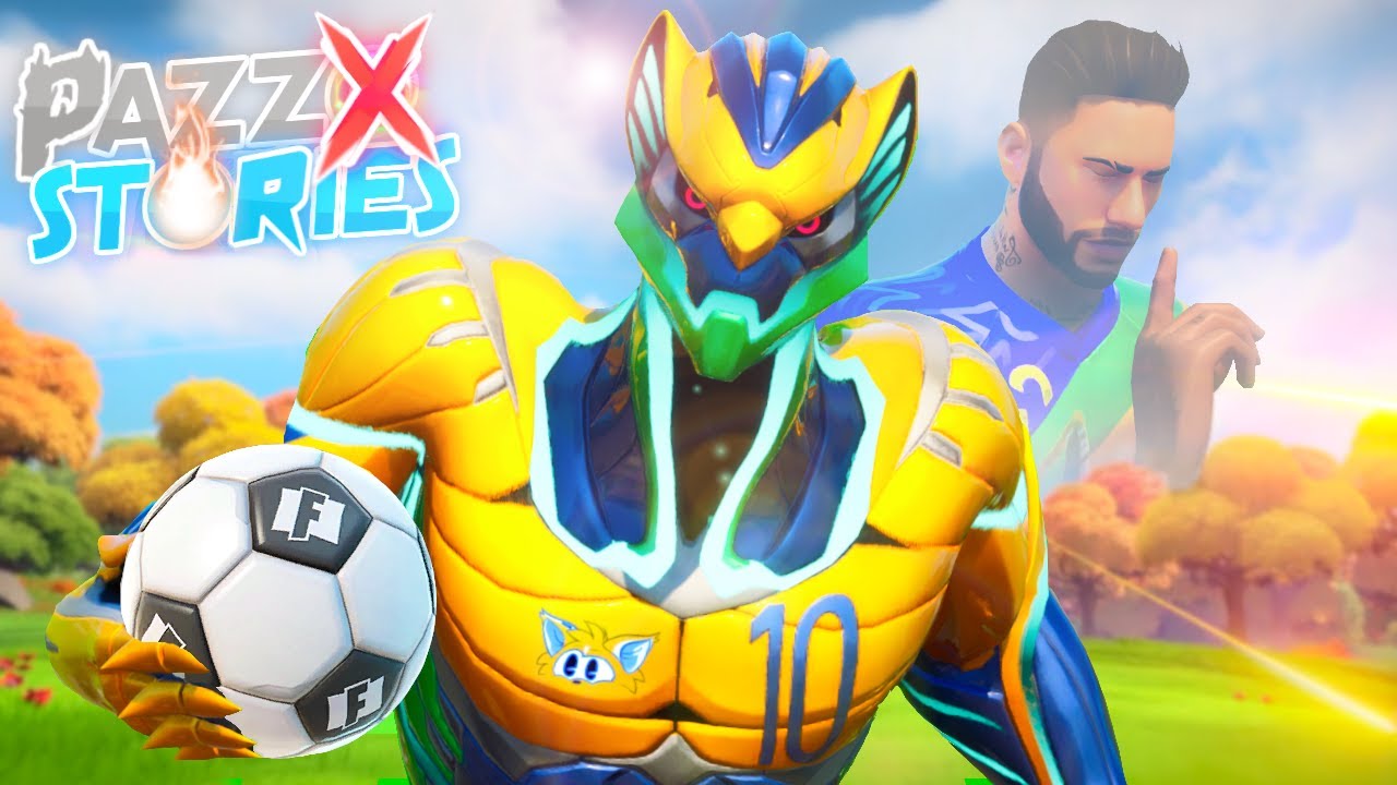 LE VERE ORIGINI DI NEYMAR JR SU FORTNITE 🎬 FILM 🎬 Fortnite Stories Pazzox
