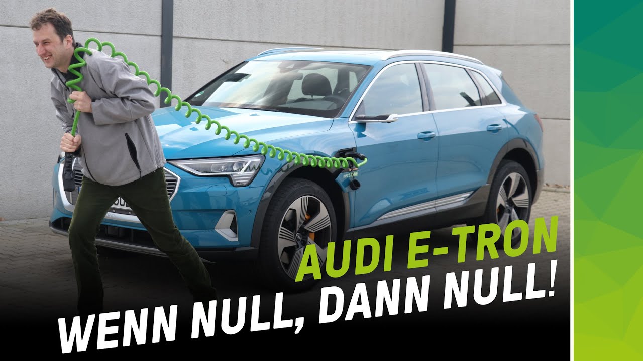 Audi e-tron leer gefahren! Das ist unter 0 km zu tun!