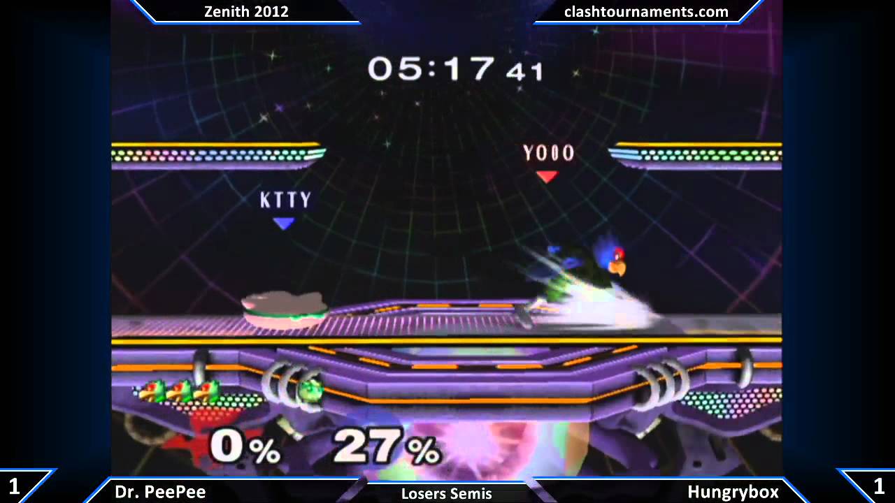 Zenith 2012 - Hungrybox vs Dr. PeePee - Losers Semis